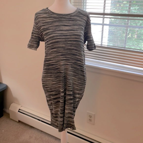 Superdry striped stretch dress. Never worn - Picture 1 of 6